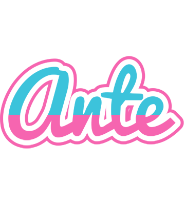 Ante woman logo