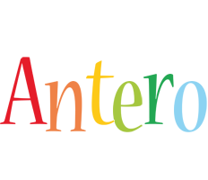 Antero birthday logo