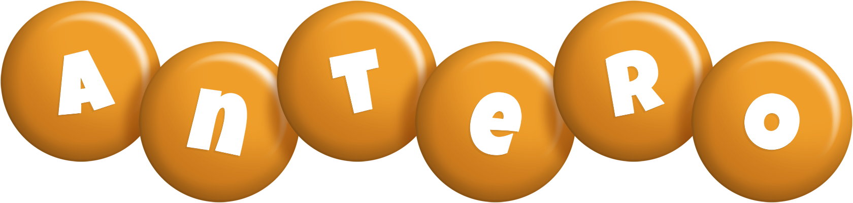 Antero candy-orange logo