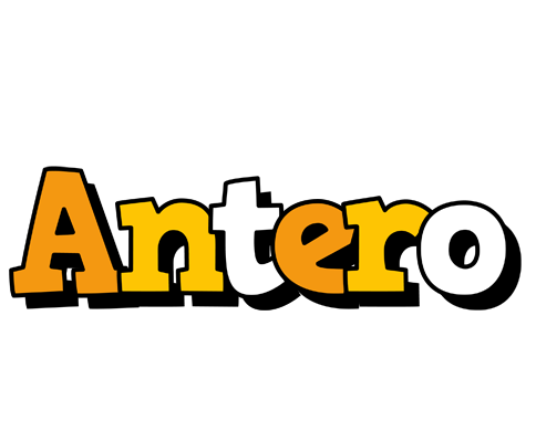Antero cartoon logo