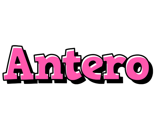 Antero girlish logo