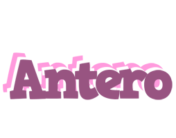 Antero relaxing logo