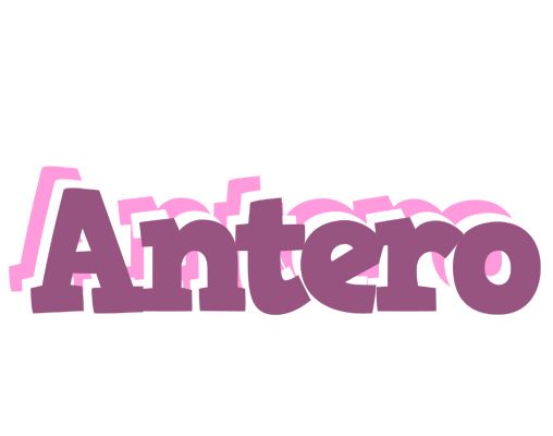 Antero relaxing logo