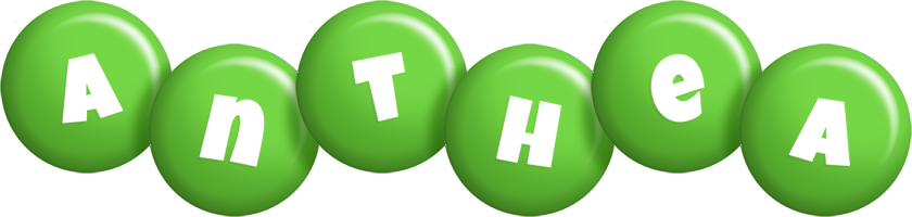 Anthea candy-green logo