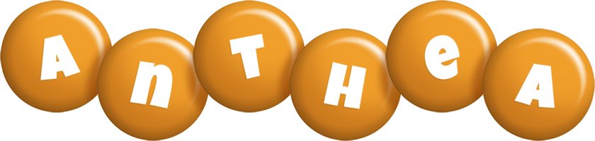Anthea candy-orange logo