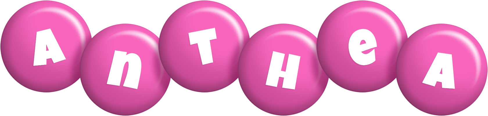 Anthea candy-pink logo