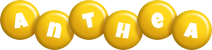 Anthea candy-yellow logo