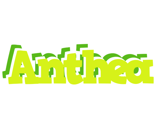 Anthea citrus logo