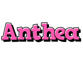 Anthea girlish logo