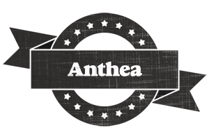 Anthea grunge logo