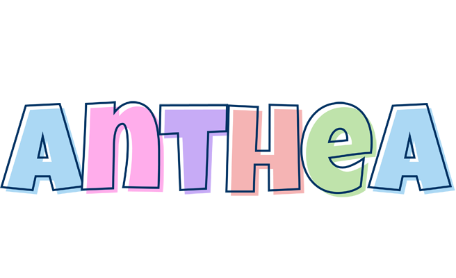 Anthea pastel logo