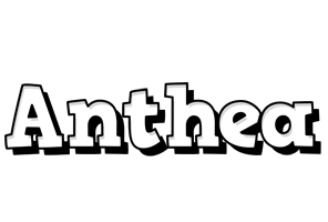 Anthea snowing logo