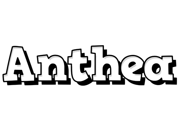 Anthea snowing logo
