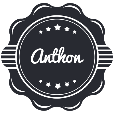 Anthon badge logo