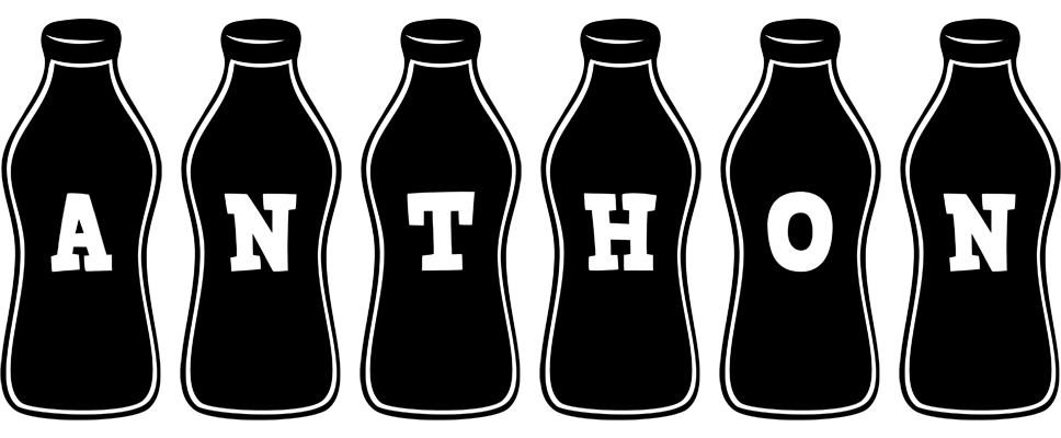 Anthon bottle logo