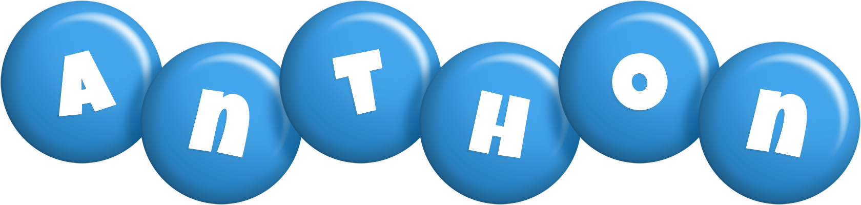 Anthon candy-blue logo