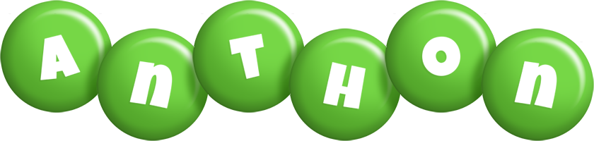 Anthon candy-green logo