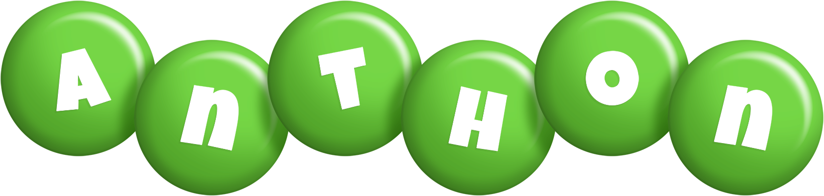 Anthon candy-green logo