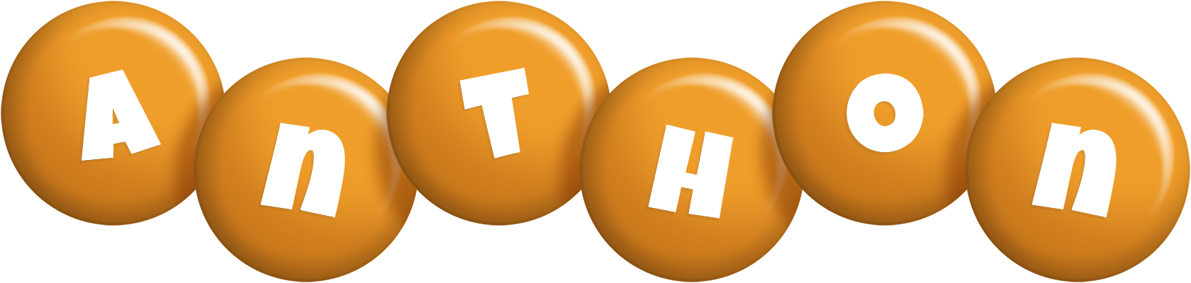 Anthon candy-orange logo