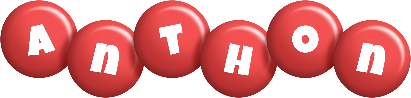 Anthon candy-red logo