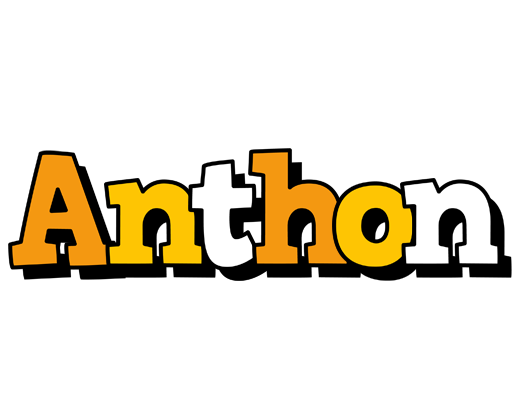 Anthon cartoon logo