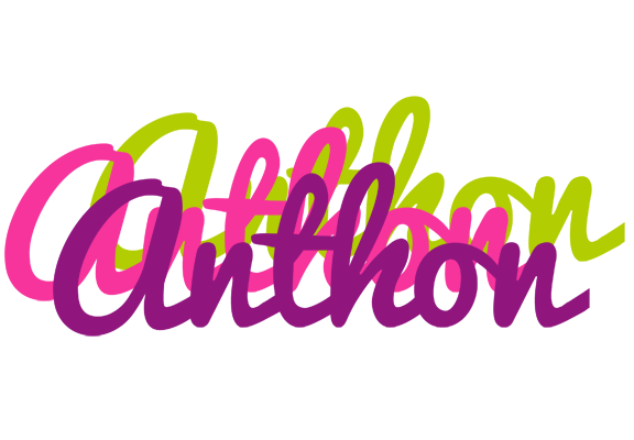 Anthon flowers logo