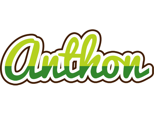 Anthon golfing logo