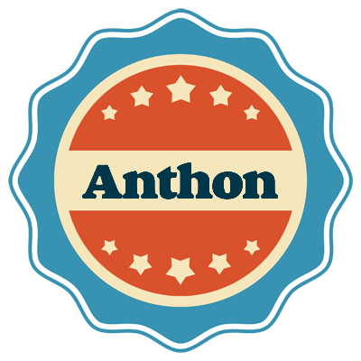 Anthon labels logo