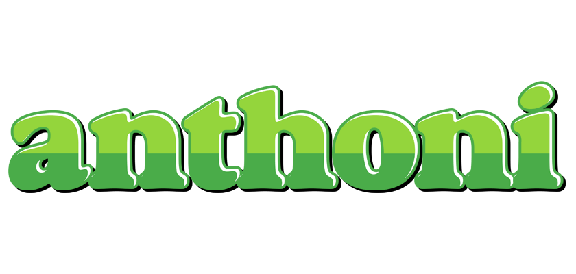 Anthoni apple logo
