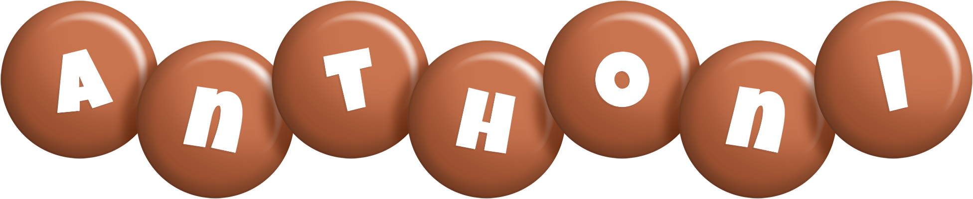 Anthoni candy-brown logo