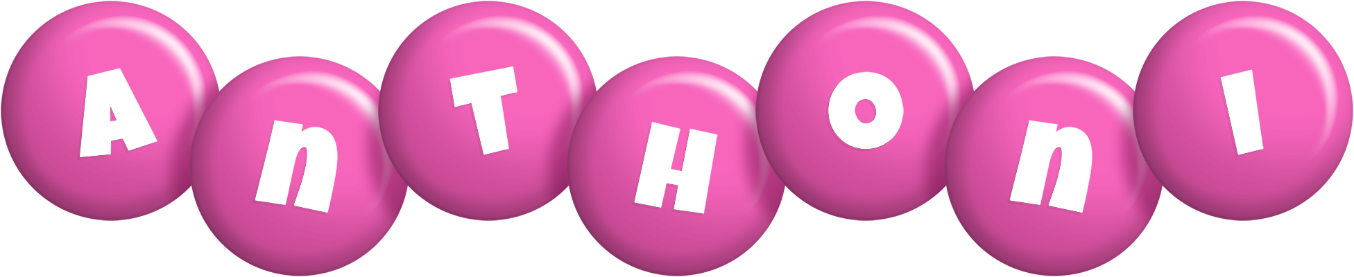 Anthoni candy-pink logo