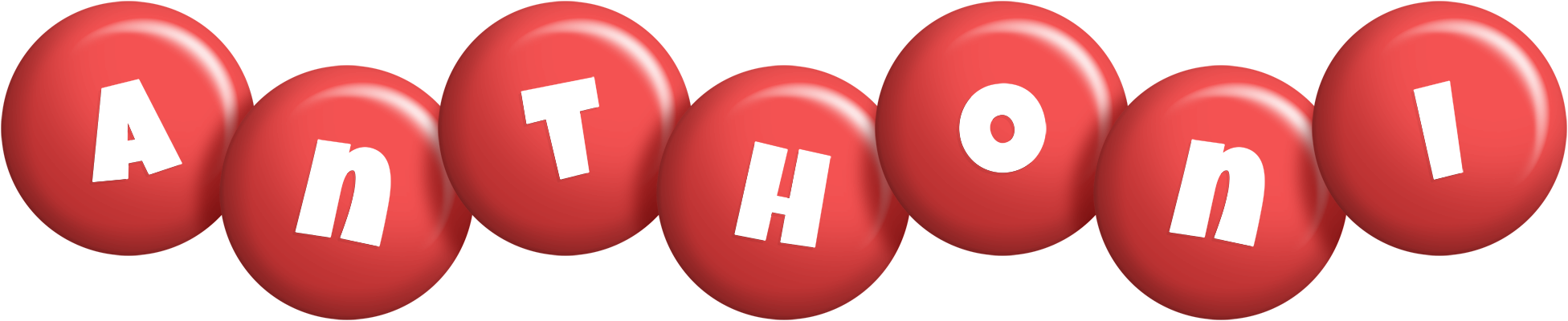 Anthoni candy-red logo