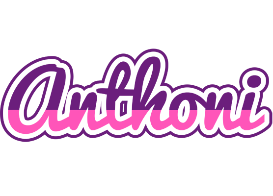 Anthoni cheerful logo