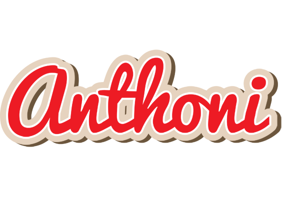 Anthoni chocolate logo