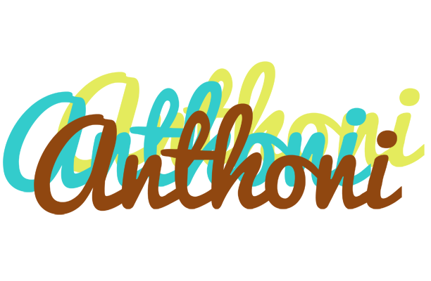Anthoni cupcake logo