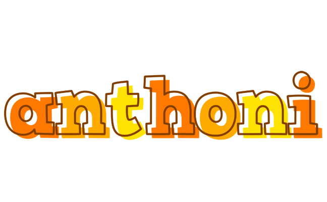Anthoni desert logo