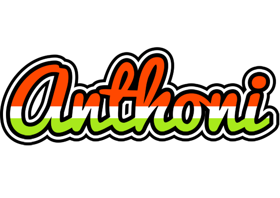 Anthoni exotic logo