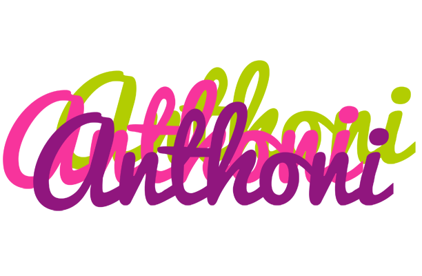 Anthoni flowers logo