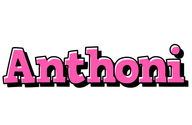 Anthoni girlish logo