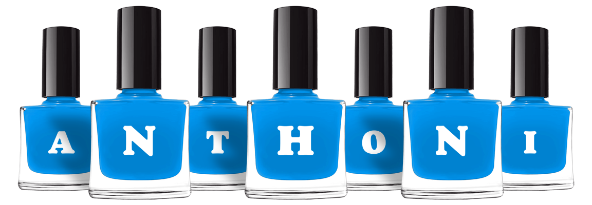 Anthoni glossy logo