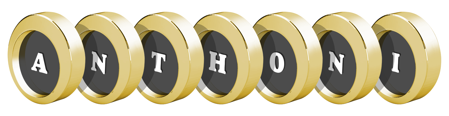 Anthoni gold logo