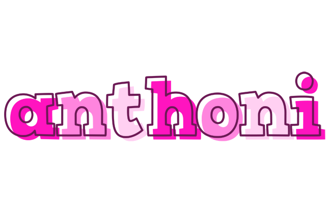 Anthoni hello logo