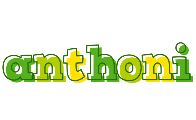 Anthoni juice logo
