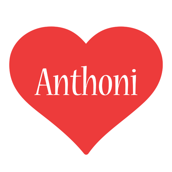 Anthoni love logo