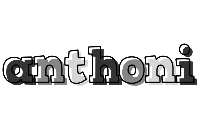 Anthoni night logo