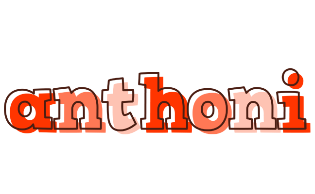 Anthoni paint logo