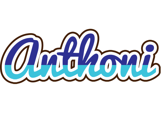Anthoni raining logo