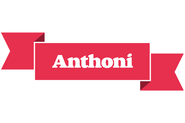 Anthoni sale logo