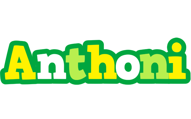 Anthoni soccer logo