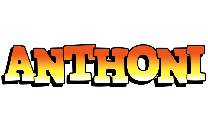 Anthoni sunset logo